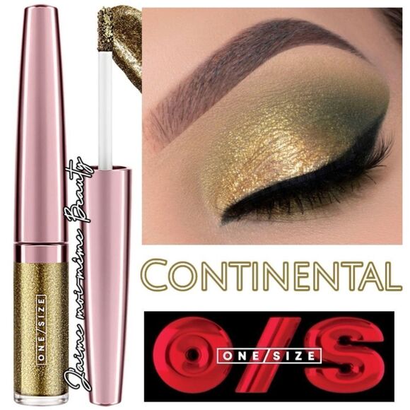 One Size By Patrick Starr Eyepopper Liquid Glitter Eyeshadow- Continental - Picture 1 of 16